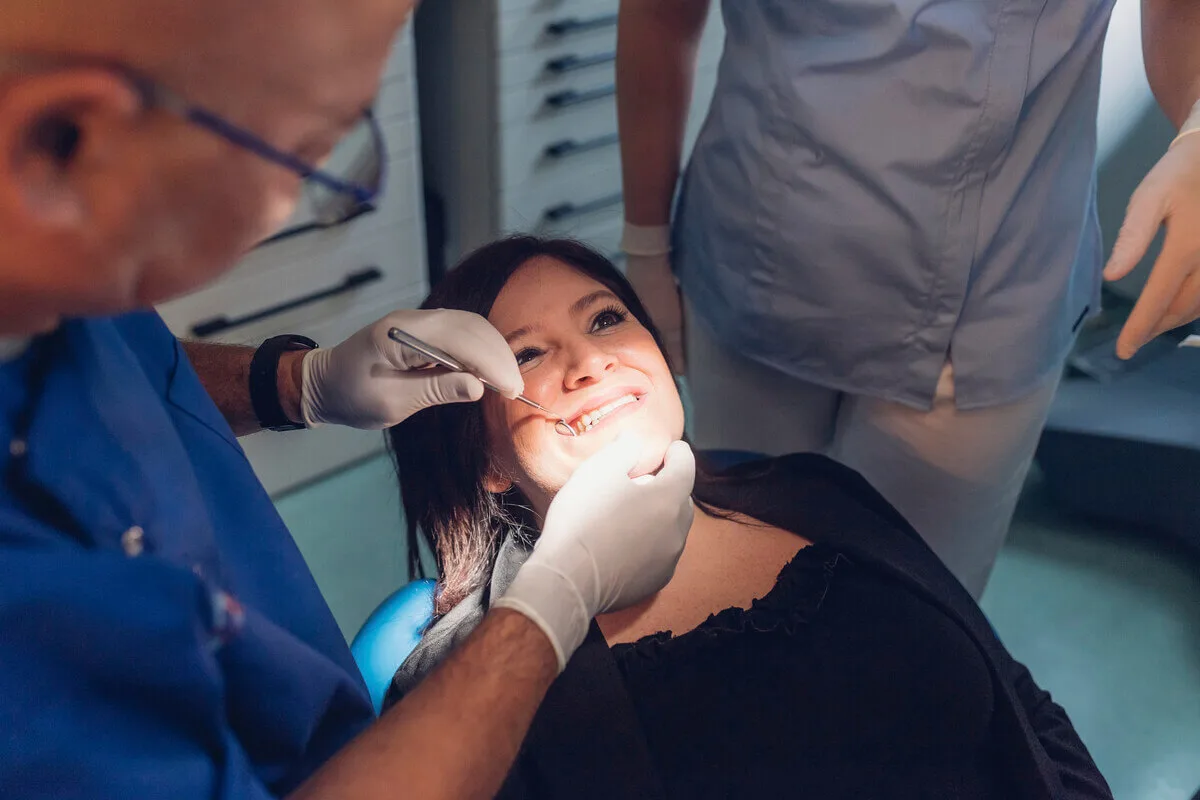 comfortable dental treatment with sedation