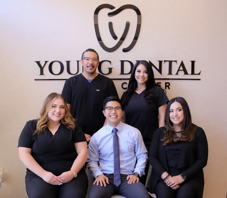 Dental team at Young Dental Health Center in Upland