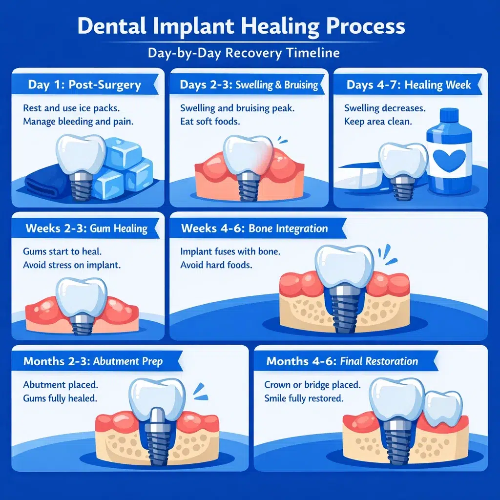 dental implant healing process